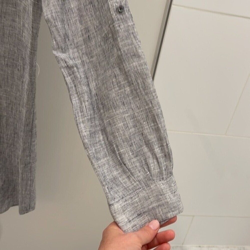 Joie XXS Rathana C Linen dress - gray - Picture 10 of 16